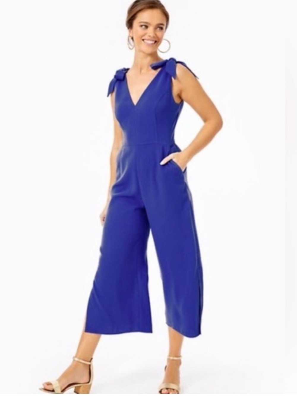 NWT Lilly Pulitzer Corsica Blue Danni Jumpsuit